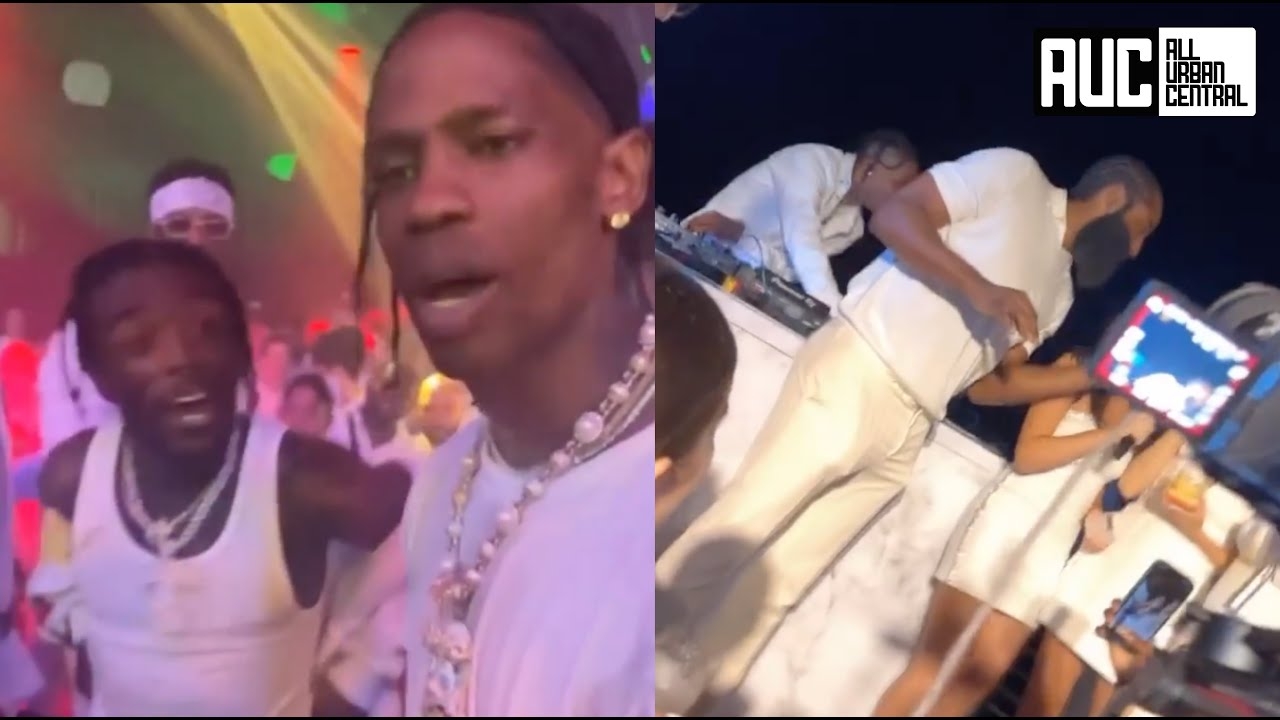 James Harden Lil Uzi Vert Party With Travis Scott In Hamptons For 4th July