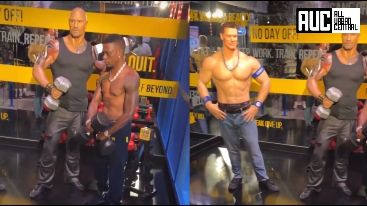 Boosie Almost Kicked Out Wax Museum For Impersonating The Rock