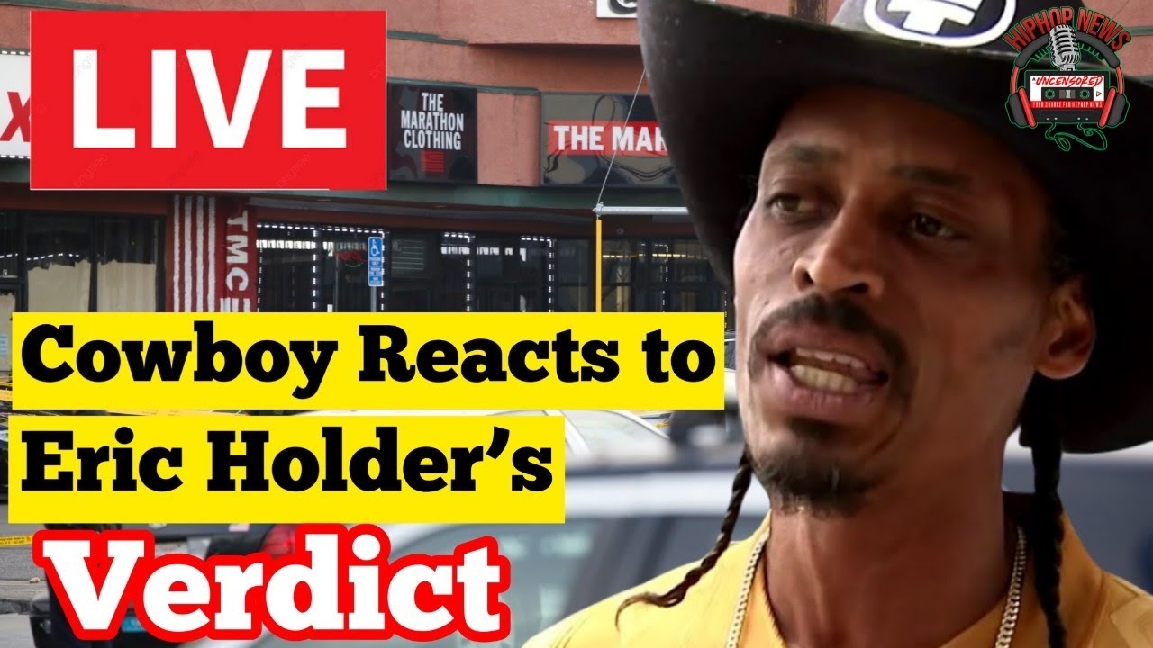 Cowboy Reacts To Eric Holder's Verdict Live