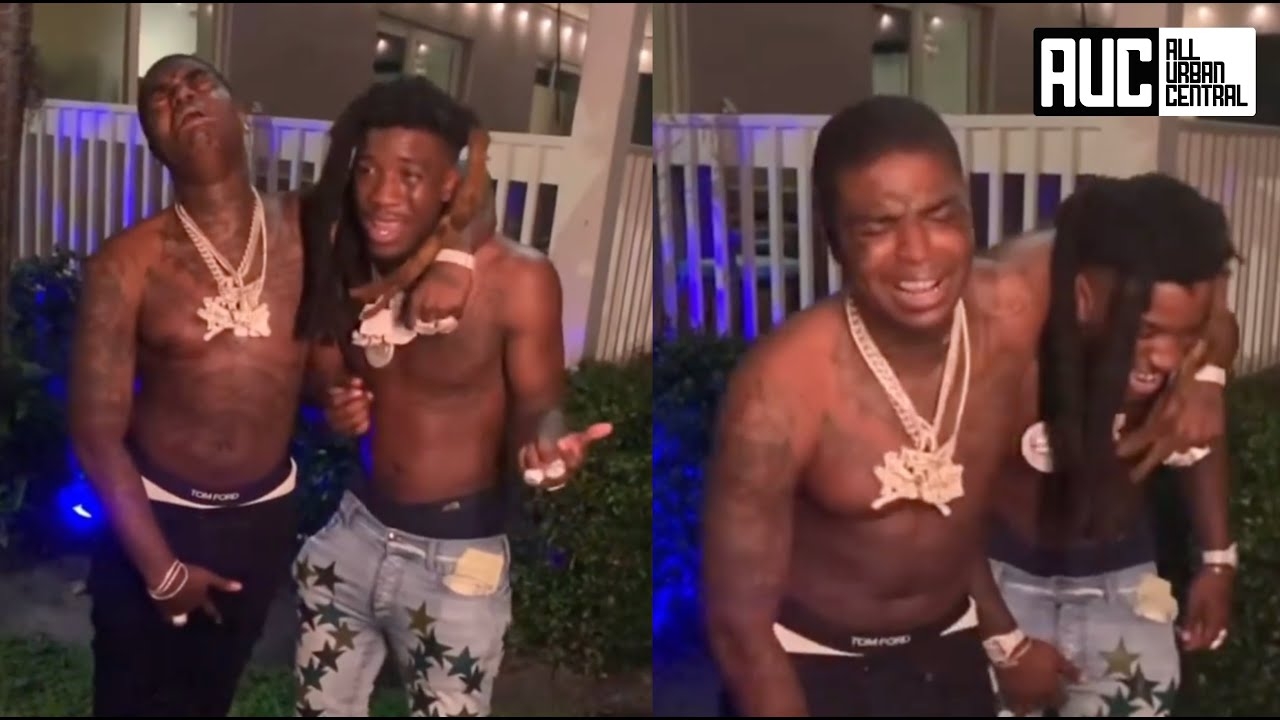 Kodak Black Starts Crying While Shooting Video With HotBoii