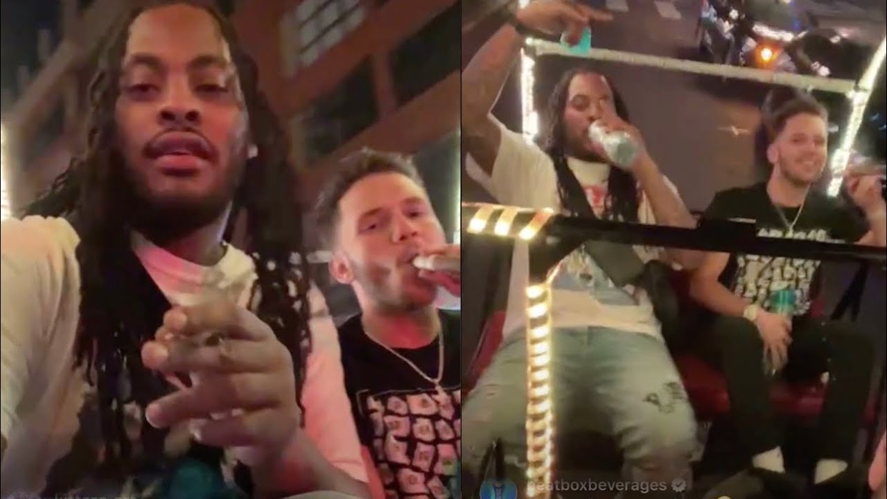 Waka Flocka Blows ZaZa With Zaxby's Heir In Horse Drawn Carriage