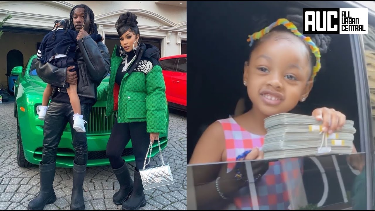 Offset Blesses His Daughter With $50K Cash For Her 4th Birthday