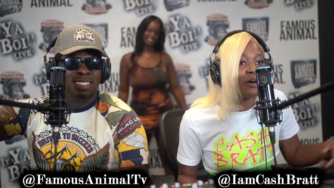 Memphis Female Rapper Cash Bratt Stops by Drops Hot Freestyle on Famous Animal Tv