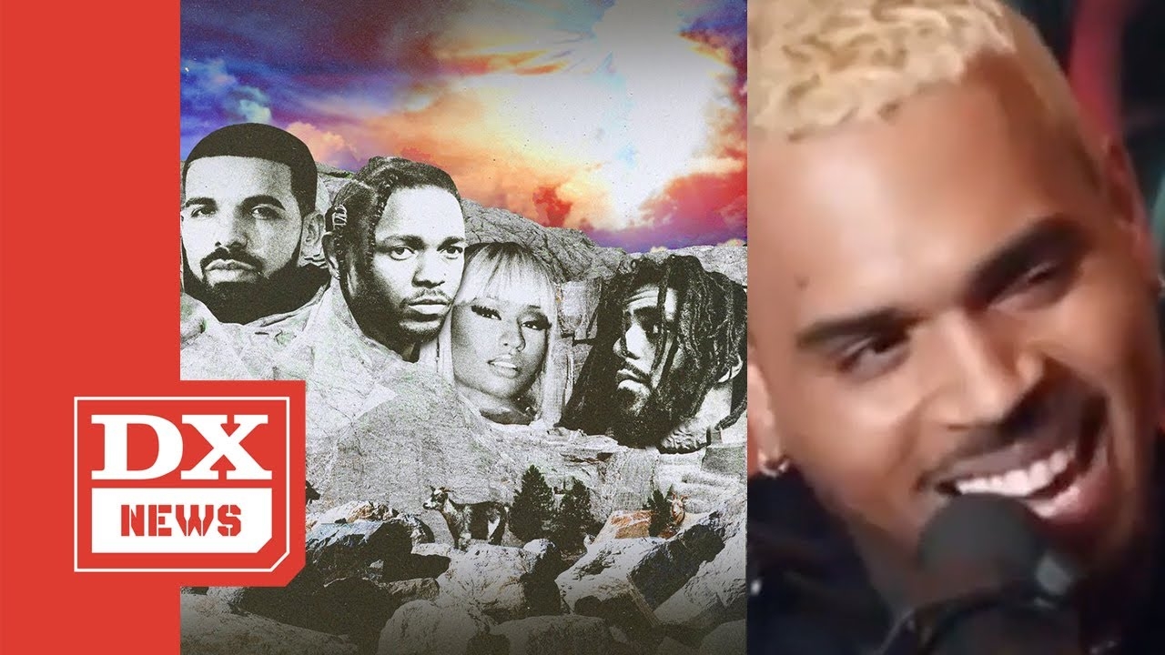Chris Brown Reveals His Mount Rushmore of Hip Hop