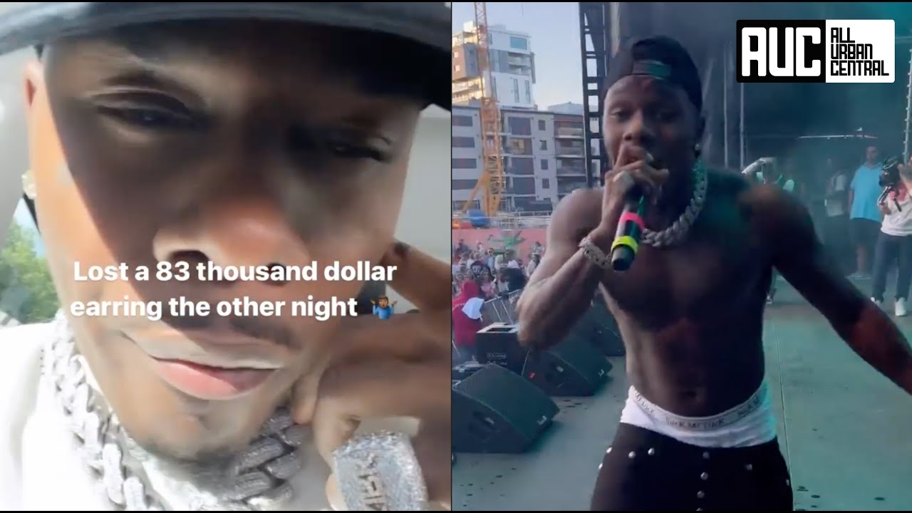 DaBaby Loses $83K Earrings While Partying In Norway