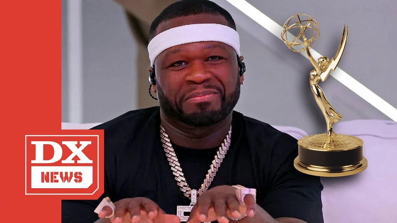 50 Cent Celebrates Potential Emmy Win With Dr.Dre & Eminem