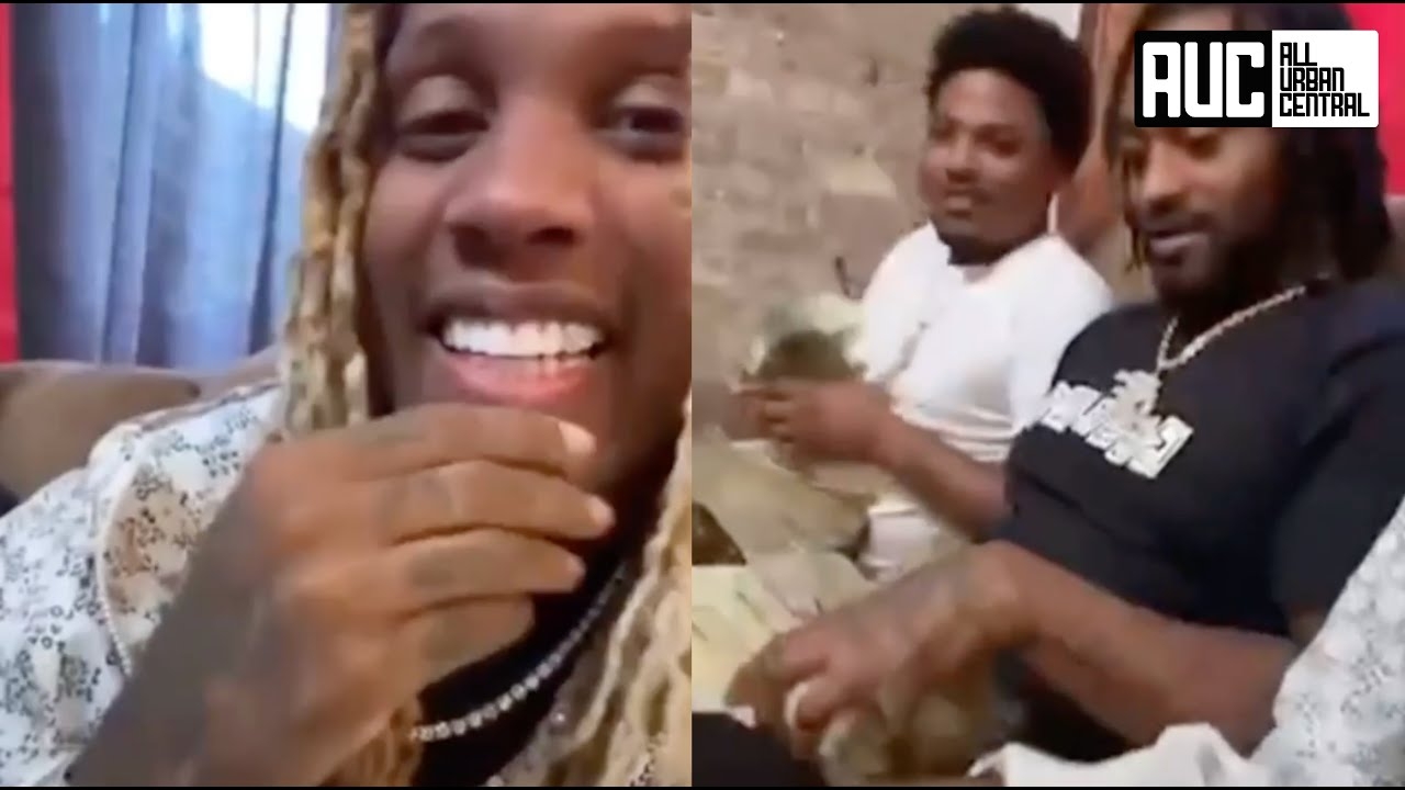 Lil Durk Counts Huge Bankroll Backstage With OTF Family