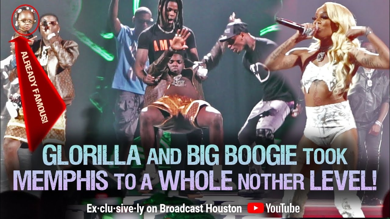 GLORILLA STEALS THE SHOW, BIG BOOGIE Hit BOBBY SHMURDA DANCE Better Than HIM @ Yo Gotti BDay Bash 8
