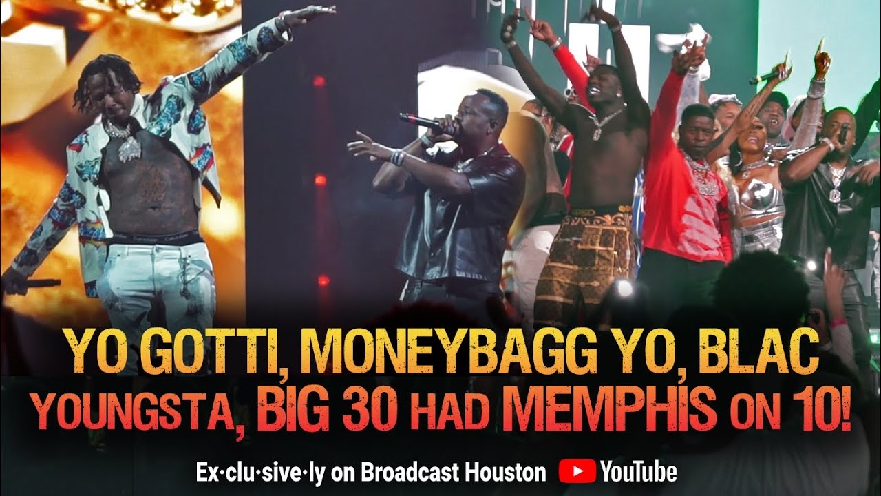 MONEYBAGG YO, BIG 30 Crash YO GOTTI Set, Free POOH SHIESTY, Brings WHOLE CMG @ Yo Gotti BDay Bash 8