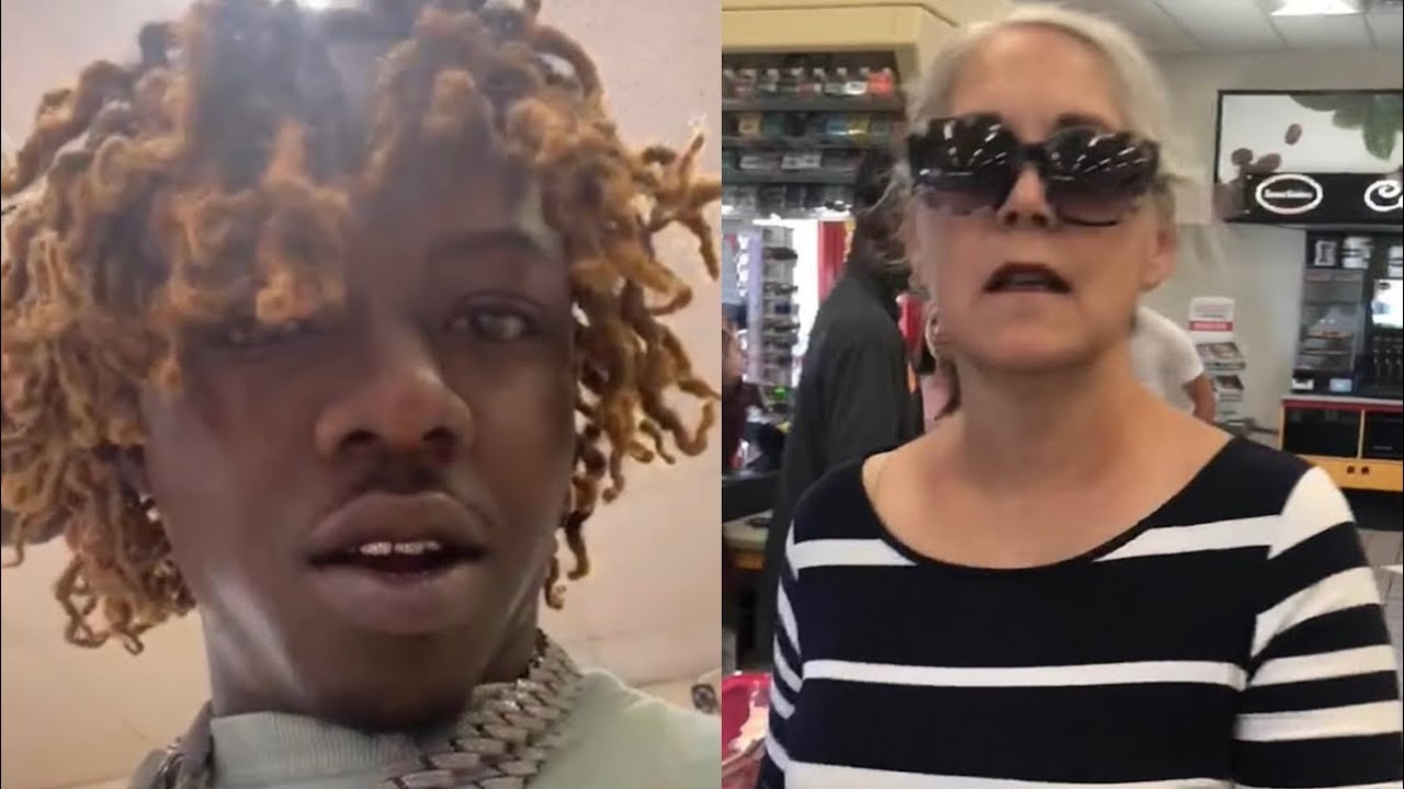 Jackboy Has Middle Aged Whyte Women Fanning Out At Gas Station