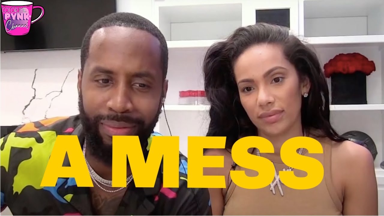 ERICA MENA BEEFING WIT'  EX-HUSBAND SAFAREE NEW WOMAN | SPILL THE TEA | #ERICAMENA #SAFAREE #LHHATL