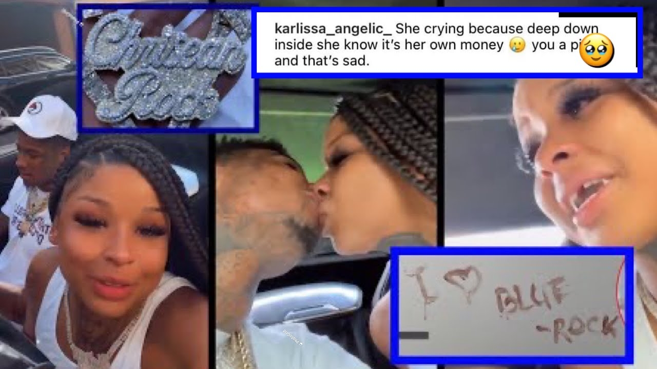 CHRISEANROCK TELLS BLUEFACE HE CANT LEAVE HER