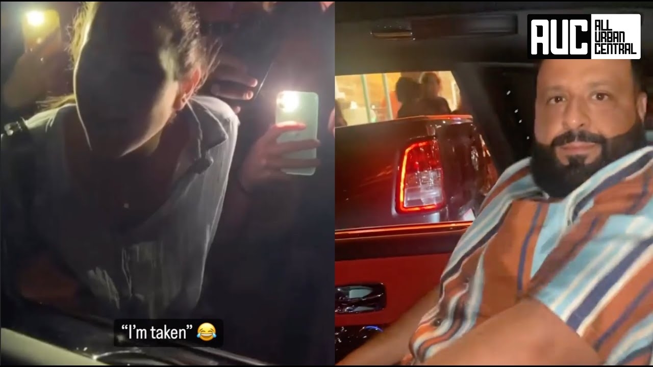 DJ Khaled Curves Woman Who Tried To Get In His Rolls Royce