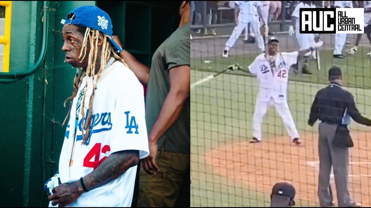 DeSean Jackson ROAST Lil Wayne For Crashing Out At Dodger Game