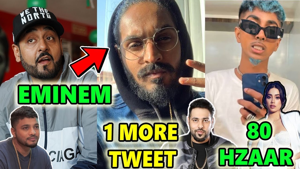 EMIWAY IS EMINEM - MANJ MUSIK | BADSHAH STORY | REPLY TO MINTA | MC STAN 80 HZAAR
