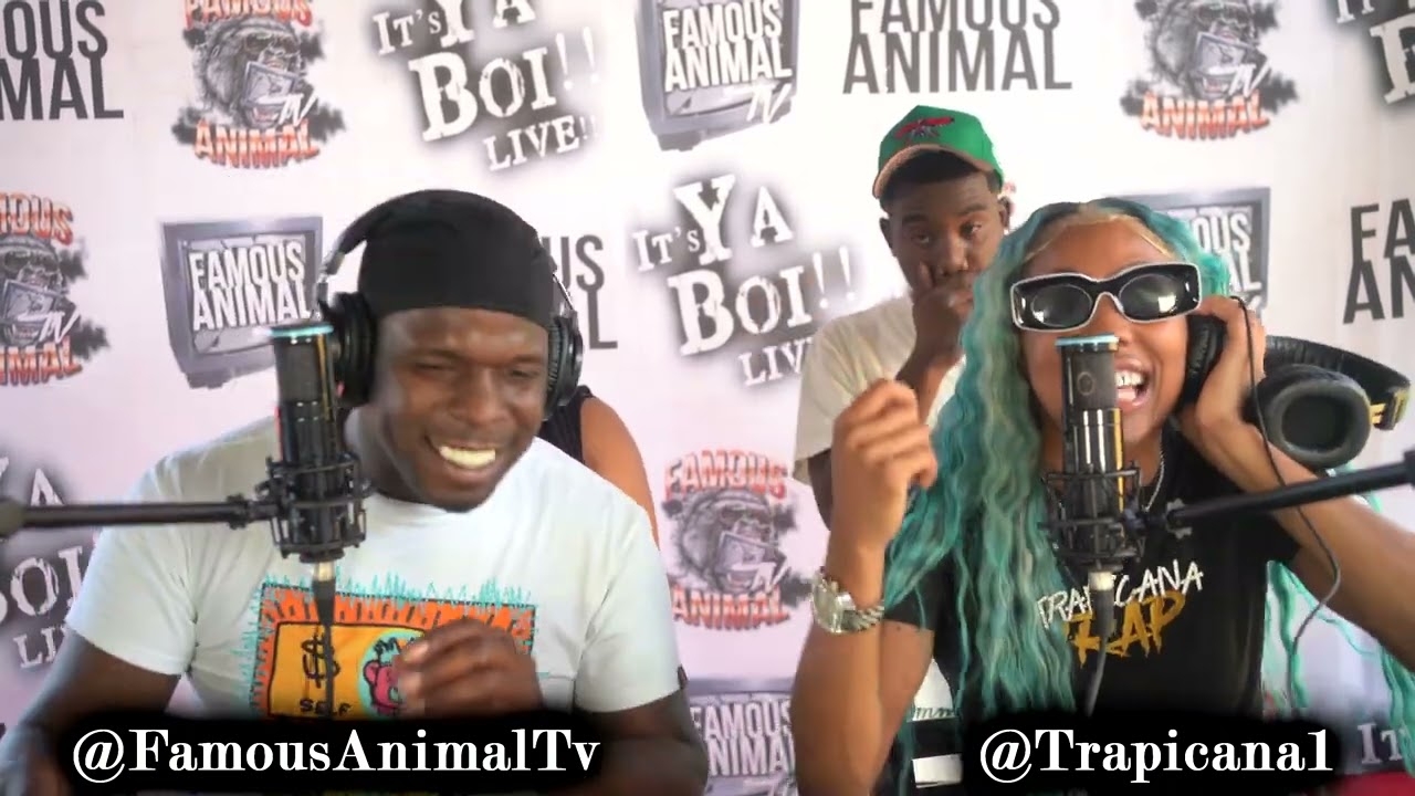 Huntsville Alabama Female Rapper Trapicana Stops by Drops Hot Freestyle on Famous Animal Tv