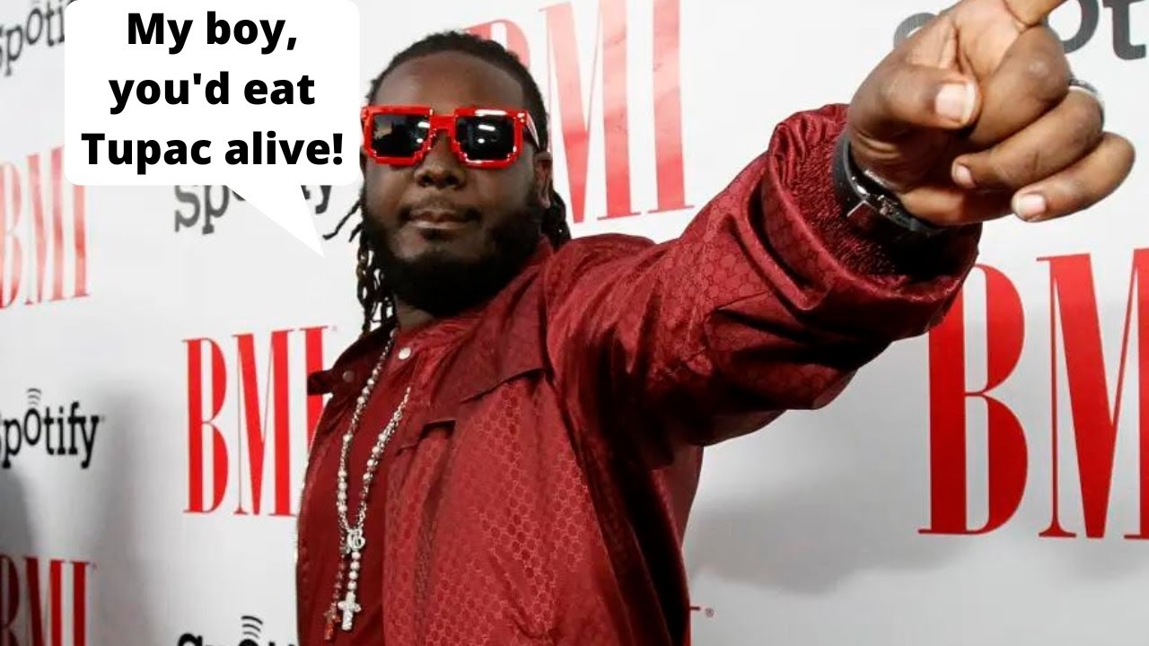 T Pain Says #Tupac Would Get Destroyed By Today's Rappers! #Tpain #HipHopNews