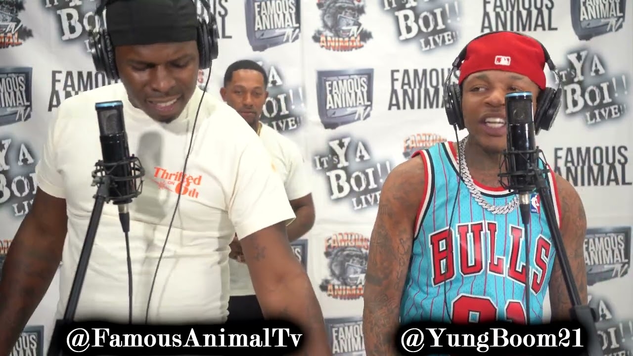 Tuscaloosa Alabama Rapper Yung Boom Stops by Drops Hot Freestyle on Famous Animal Tv