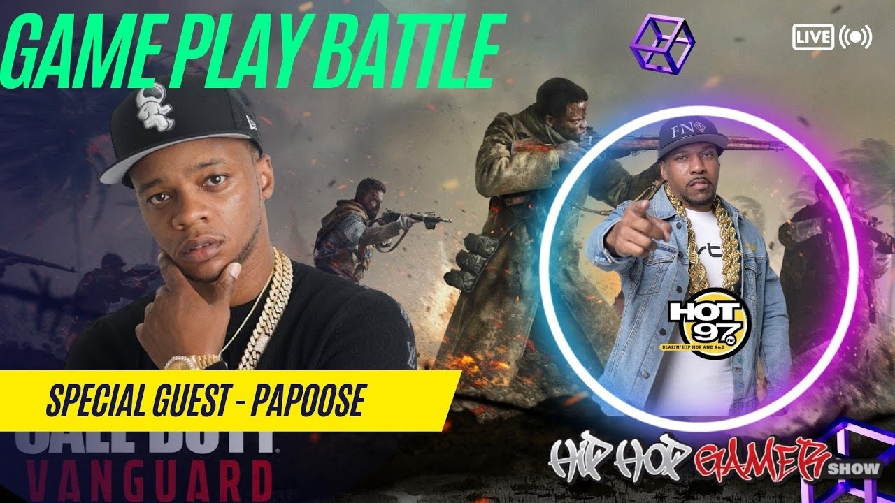 PAPOOSE Vs HipHopGamer Call Of Duty Vanguard Let's Go!