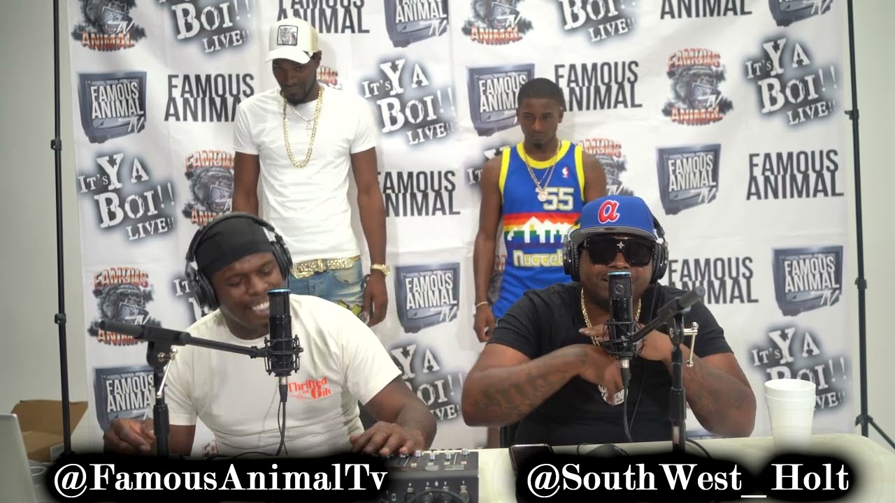 Birmingham Rapper SouthWest Holt Stops by Drops Hot Freestyle on Famous Animal Tv