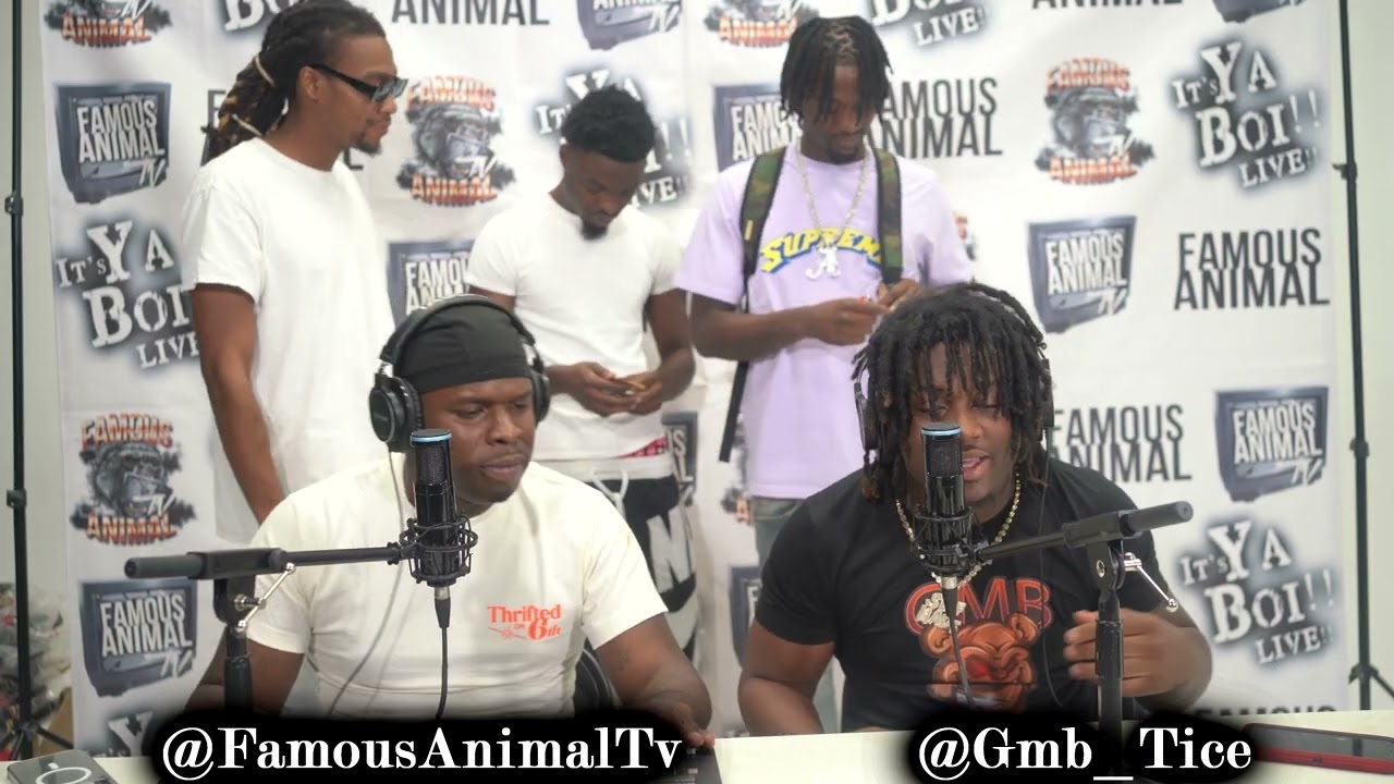 Birmingham Alabama Rapper Gmb Tice Stops by Drops Hot Freestyle on Famous Animal Tv