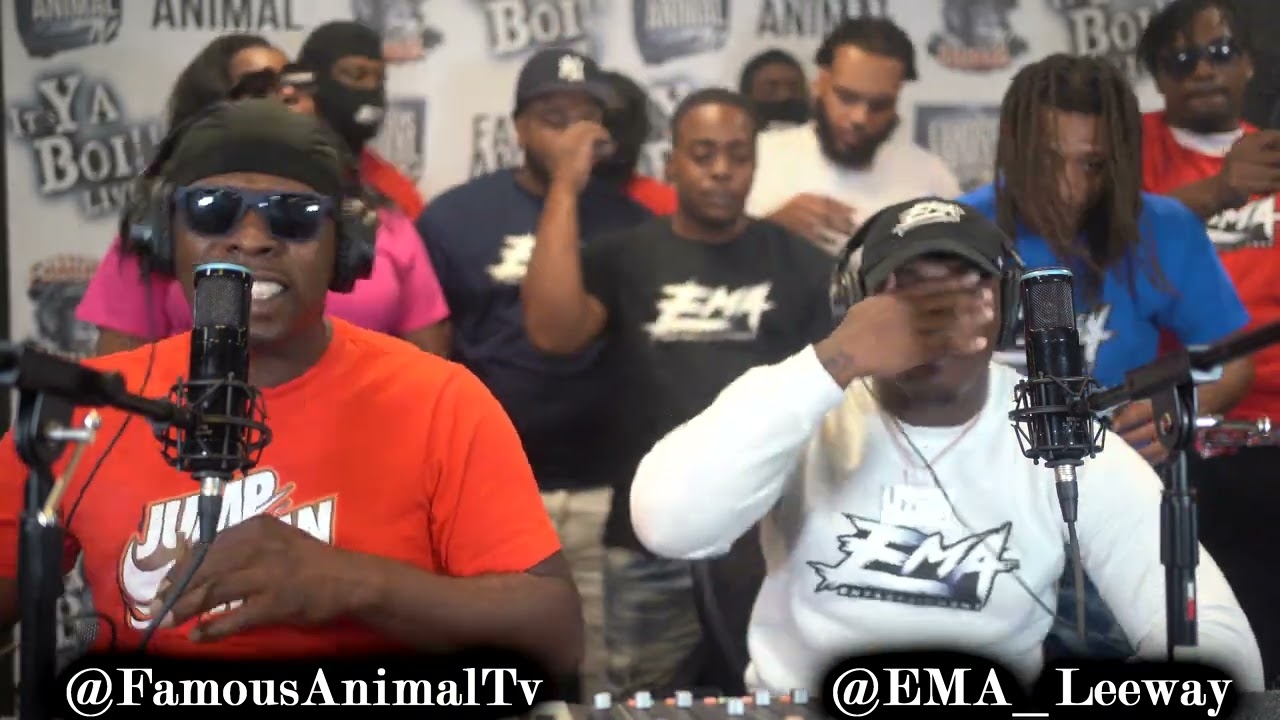 East Memphis Rapper EMA LEEWAY Stops by Drops Hot Freestyle on Famous Animal Tv