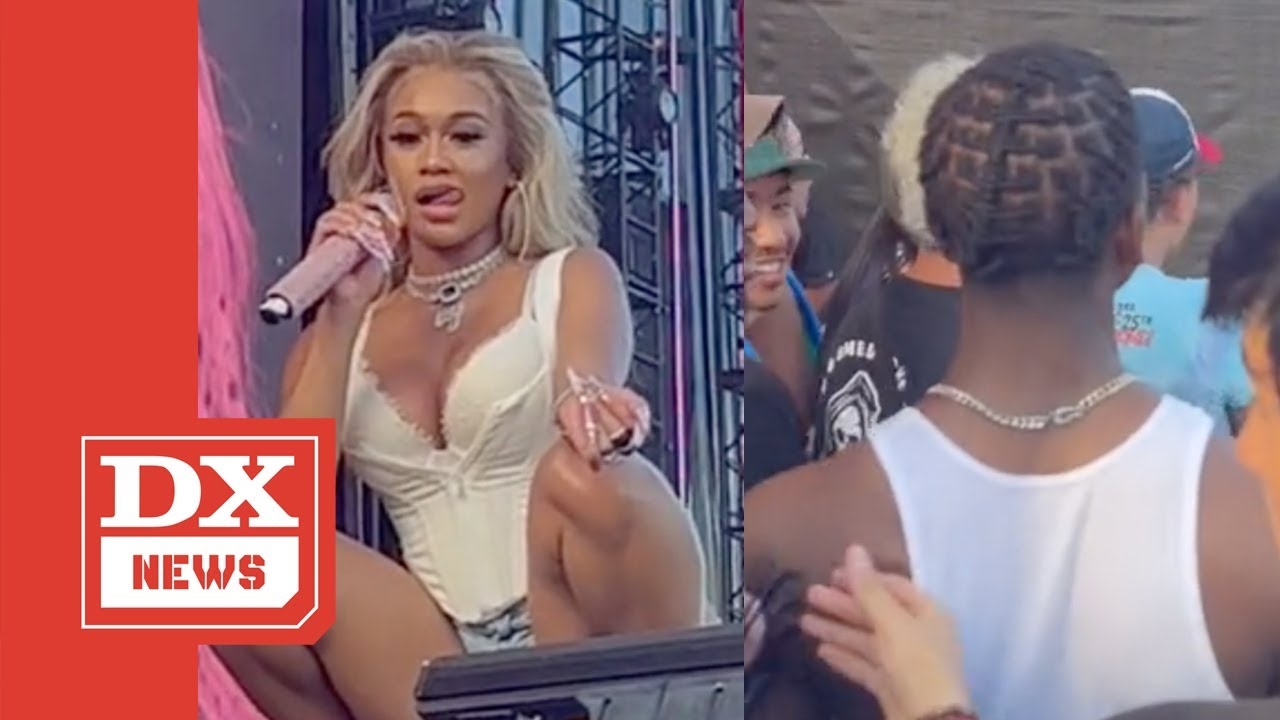 Saweetie Shoots SHOT At Fan DURING Rolling Loud Show