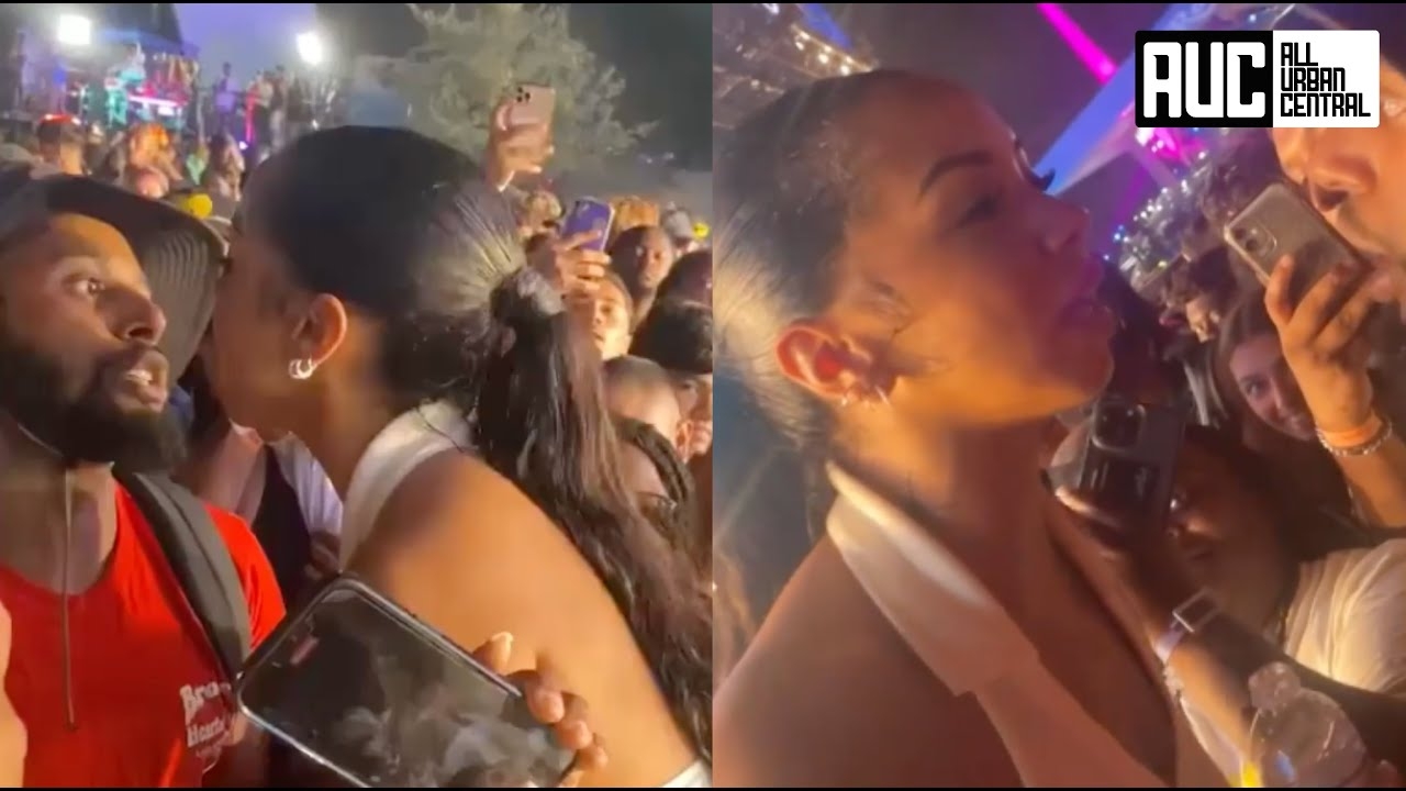 Things Go Left After Brittany Renner Confronts Fan About PJ Washington At Rolling Loud