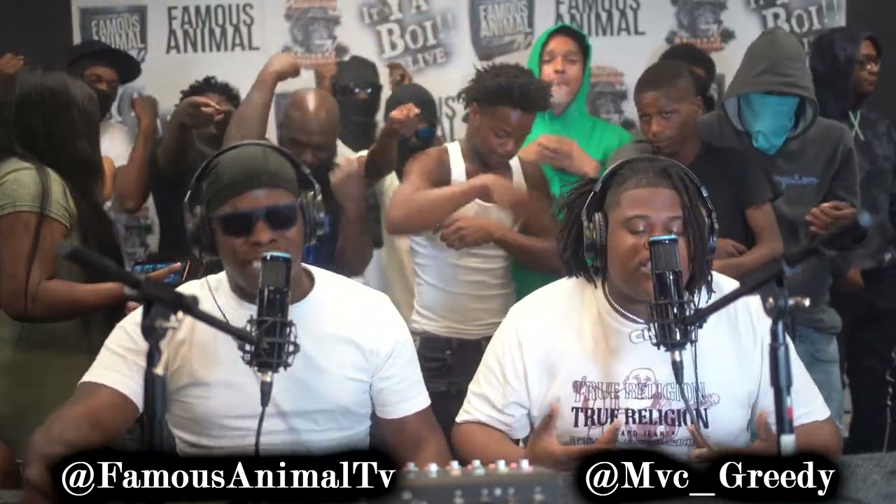 Mississippi Rapper Mvc Greedy Stops by Drops Hot Freestyle on Famous Animal Tv