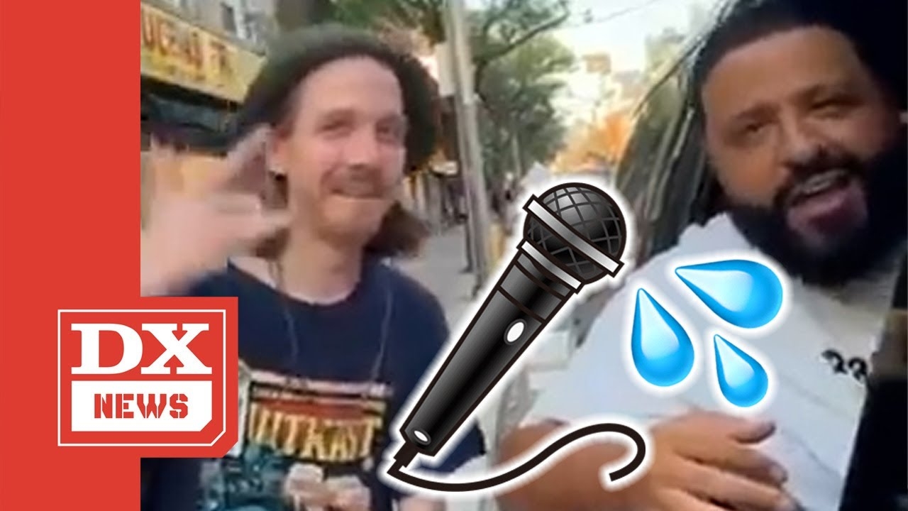 DJ Khaled Shows Off FREESTYLE Skills With Fan In Toronto