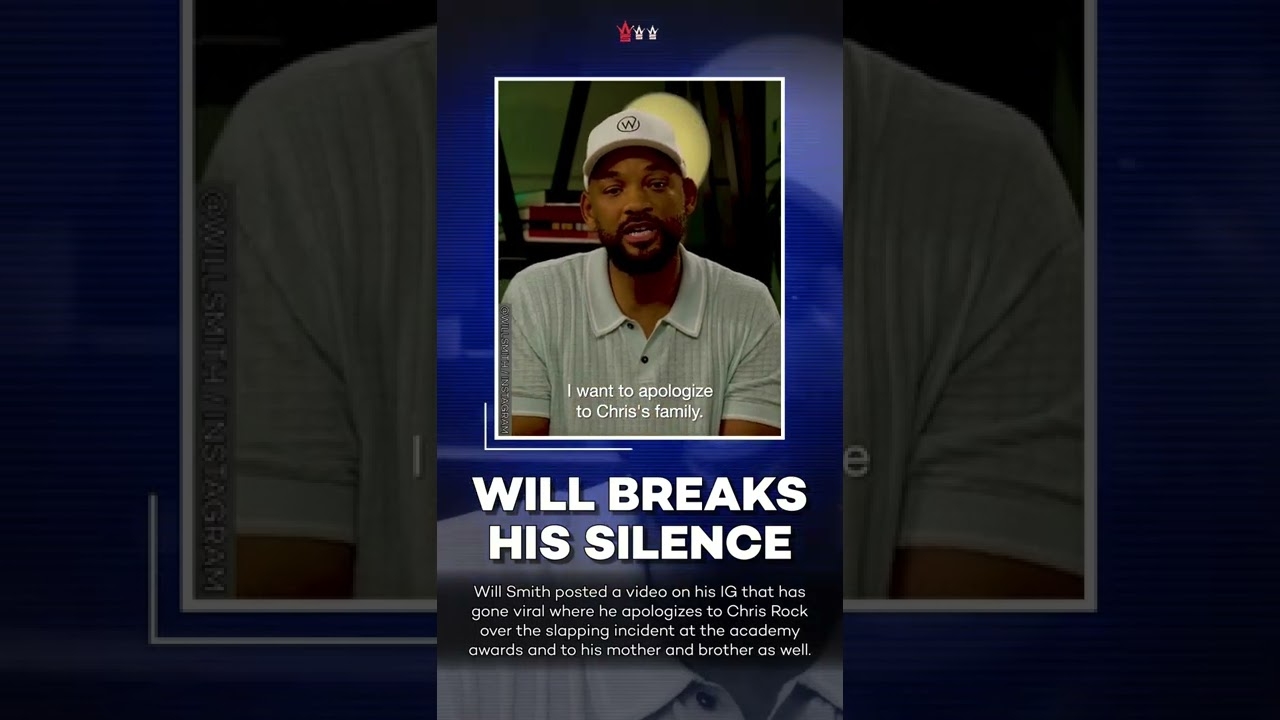 Will Smith Apologizes To Chris Rock Over Oscars Slap! #shorts