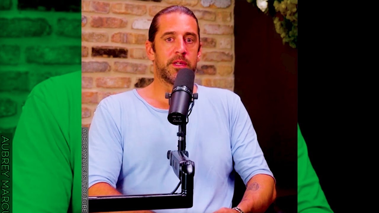 Aaron Rodgers Says Psychedelic Drug Led To Back-to-back MVP’s! #shorts