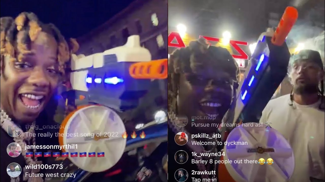Jackboy The Amiri Assassin Lets Shots Fly In NYC Trenches  F 12!