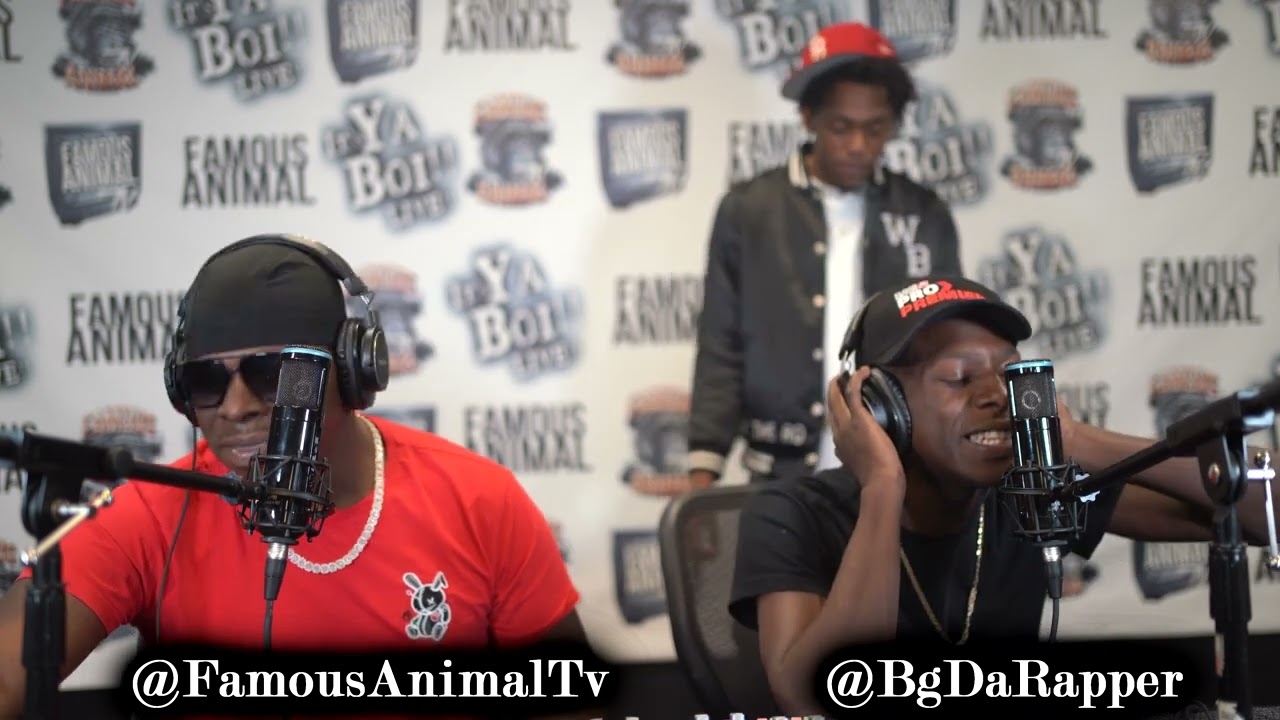 Tallassee Alabama Rapper BG Da Rapper Stops by Drops Hot Freestyle on Famous Animal Tv