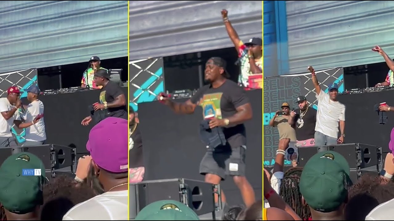 Jadakiss Gives Styles P And Sheek Louch Street Championship Rings At 'Rock The Bells'  Fest