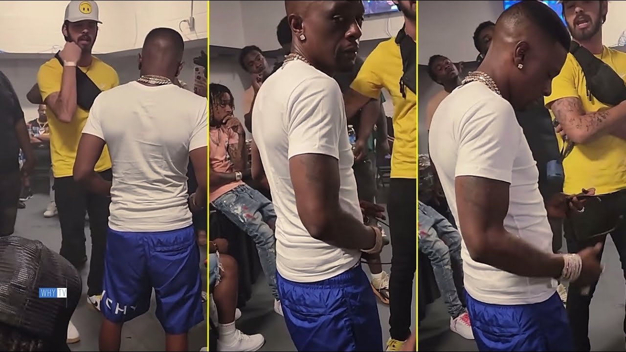 Boosie Not Feeling Fan Trying To Rap For Him In Backstage 'It Wasn't Good Freestyle Homie'
