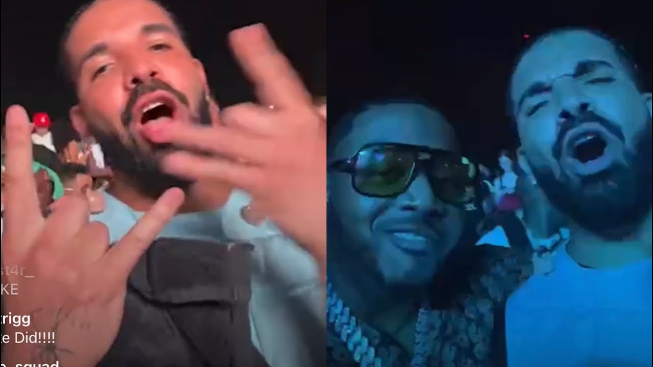 Drake Stuck In Nosebleed Seats At His Own OVO Fest Chubbs Baka Gudda Gudda Bang The Set