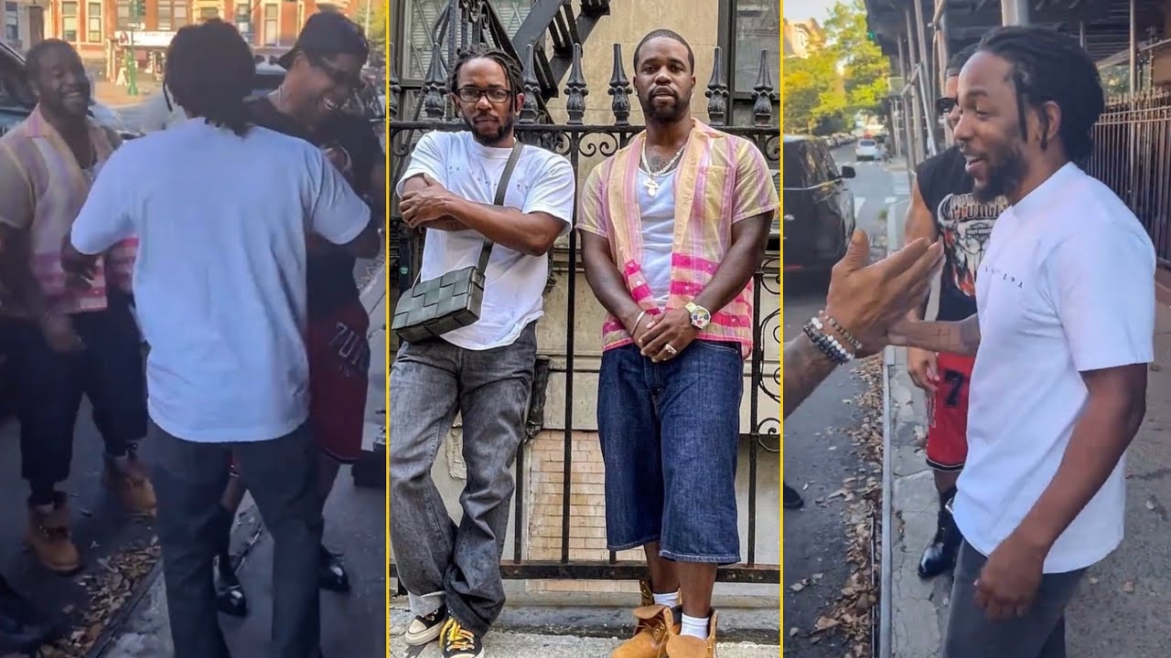 Kendrick Lamar Visits Asap Ferg In The Streets Of Harlem And Meets His NY Fans ‘I Love This City’