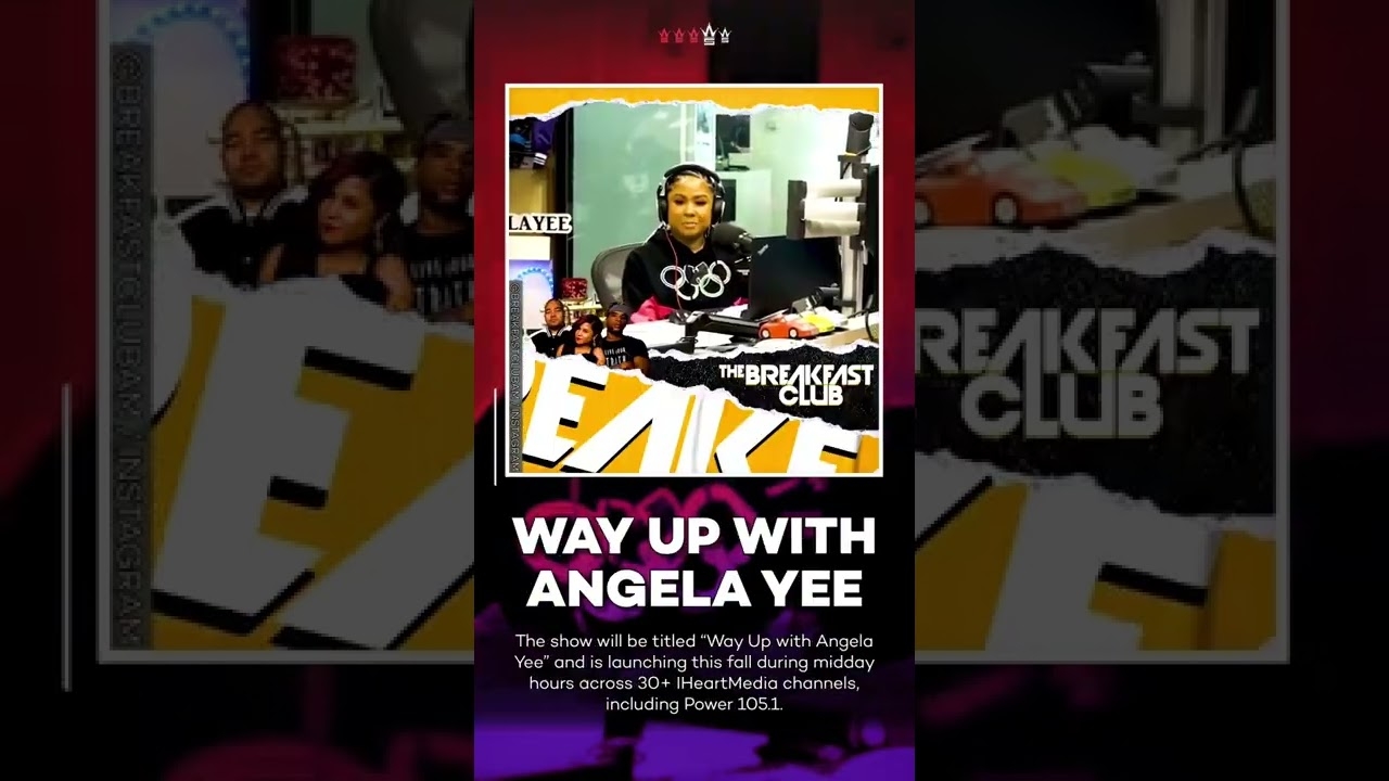 Angela Yee Announces She's Leaving 'The Breakfast Club' #shorts
