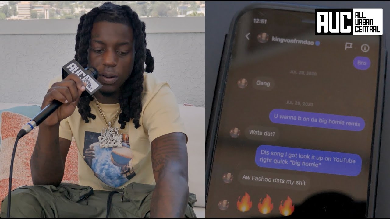 OMB Peezy Shows The Last Message King Von Sent Him