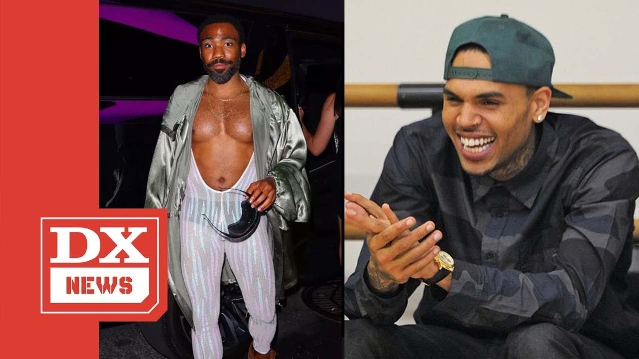 Chris Brown Hilariously ROASTS Childish Gambino’s Outfit