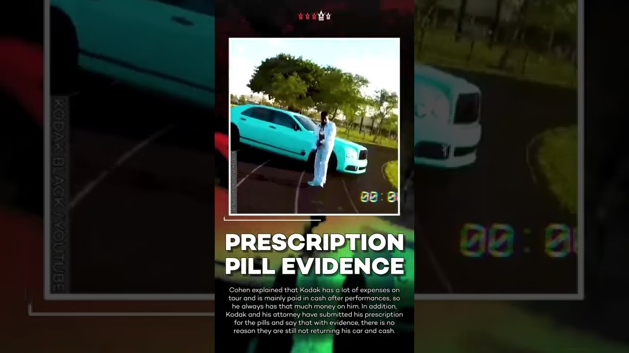 Kodak Black Wants Cops to Return Car & Cash Seized in Drug Bust! #shorts