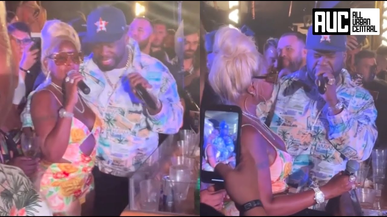 50 Cent Cant Keeps His Hands Off Mary J Blige After Getting Tipsy In Greece