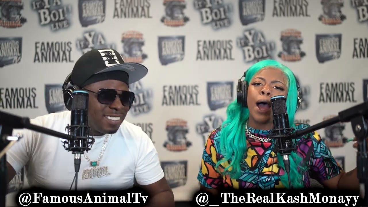 Jackson Tennessee Female Rapper Kash Monayy Stops by Drops Hot Freestyle on Famous Animal Tv