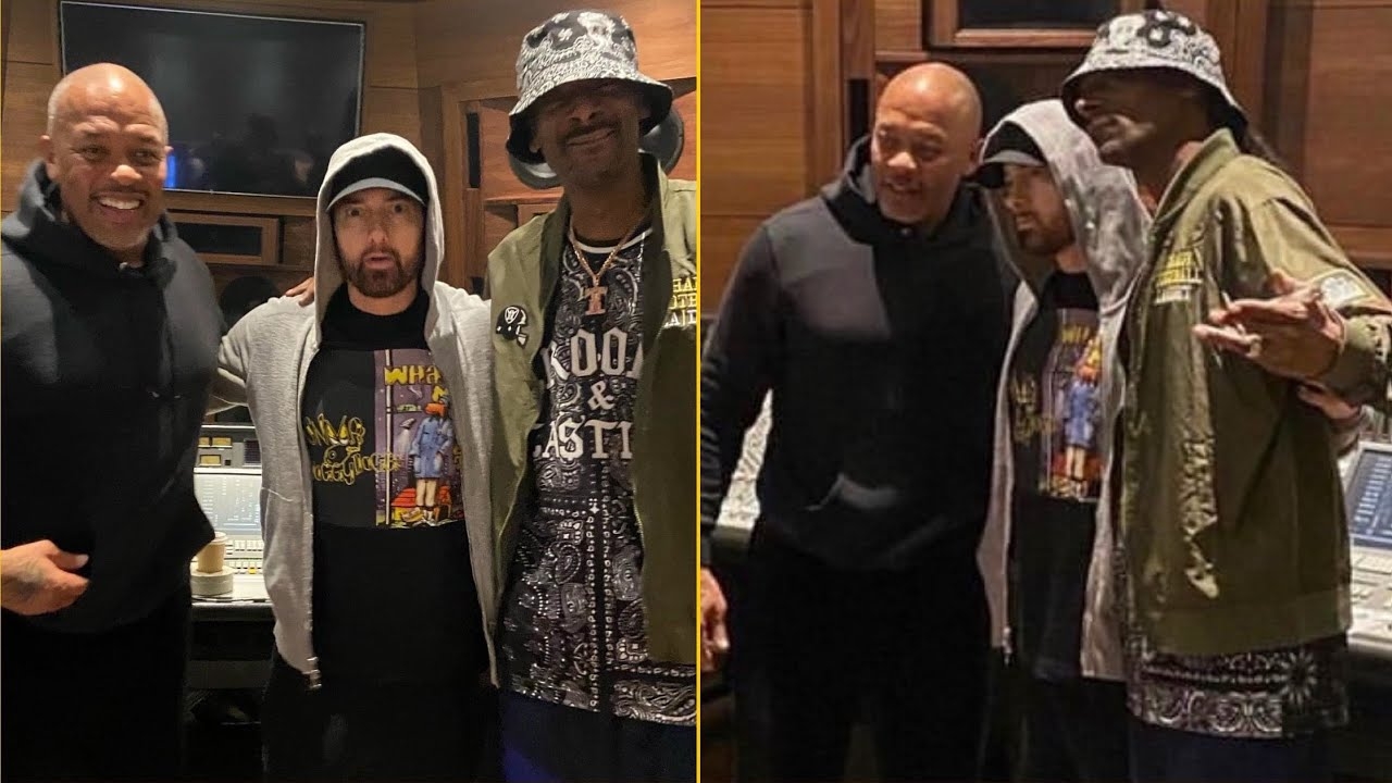 Eminem Reunited With Snoop Dogg, Dr. Dre And DJ Yella In Studio And Working On New 'Game' Diss Song