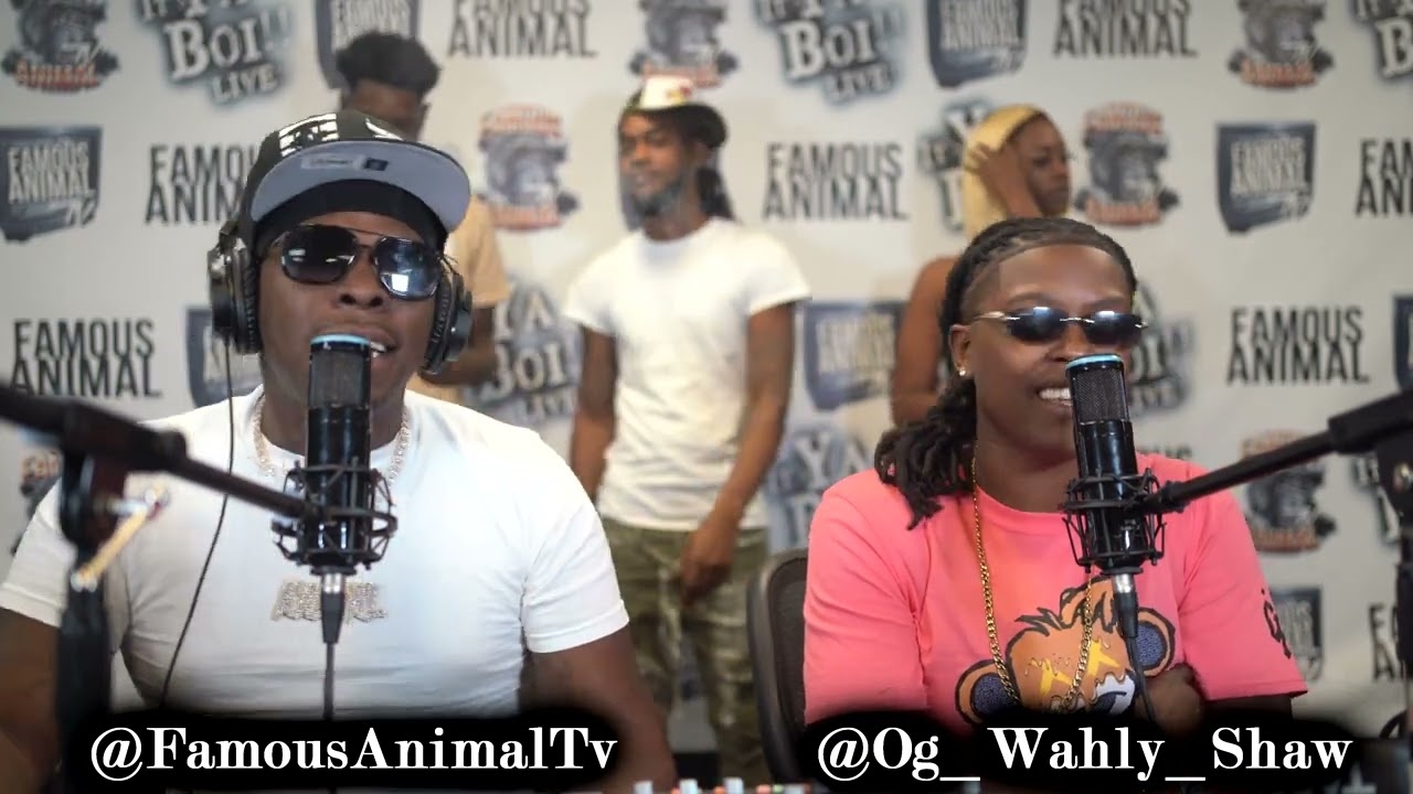 Mississippi Rapper Wahly Shaw Stops by Drops Hot Freestyle on Famous Animal Tv