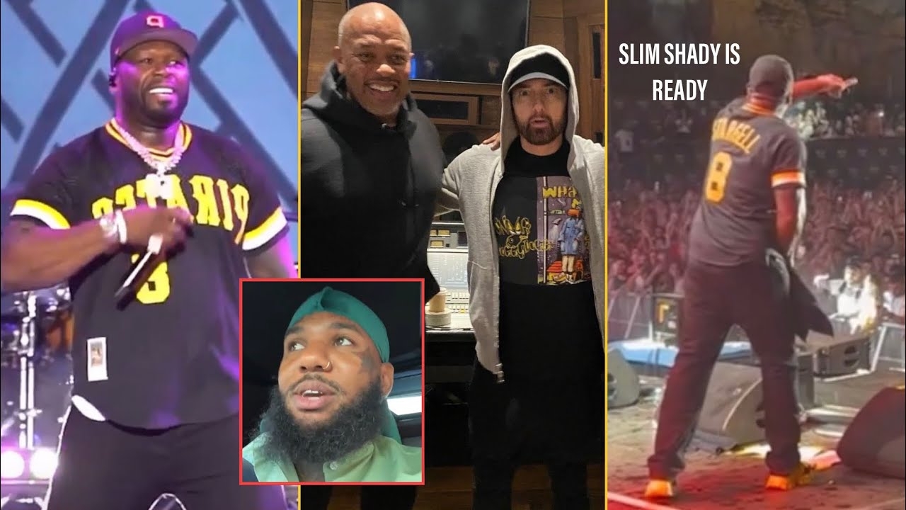 50 Cent Provokes The Game During The Show In Italy, Shout Outs To Eminem & Performs ‘Hate It Or..It’