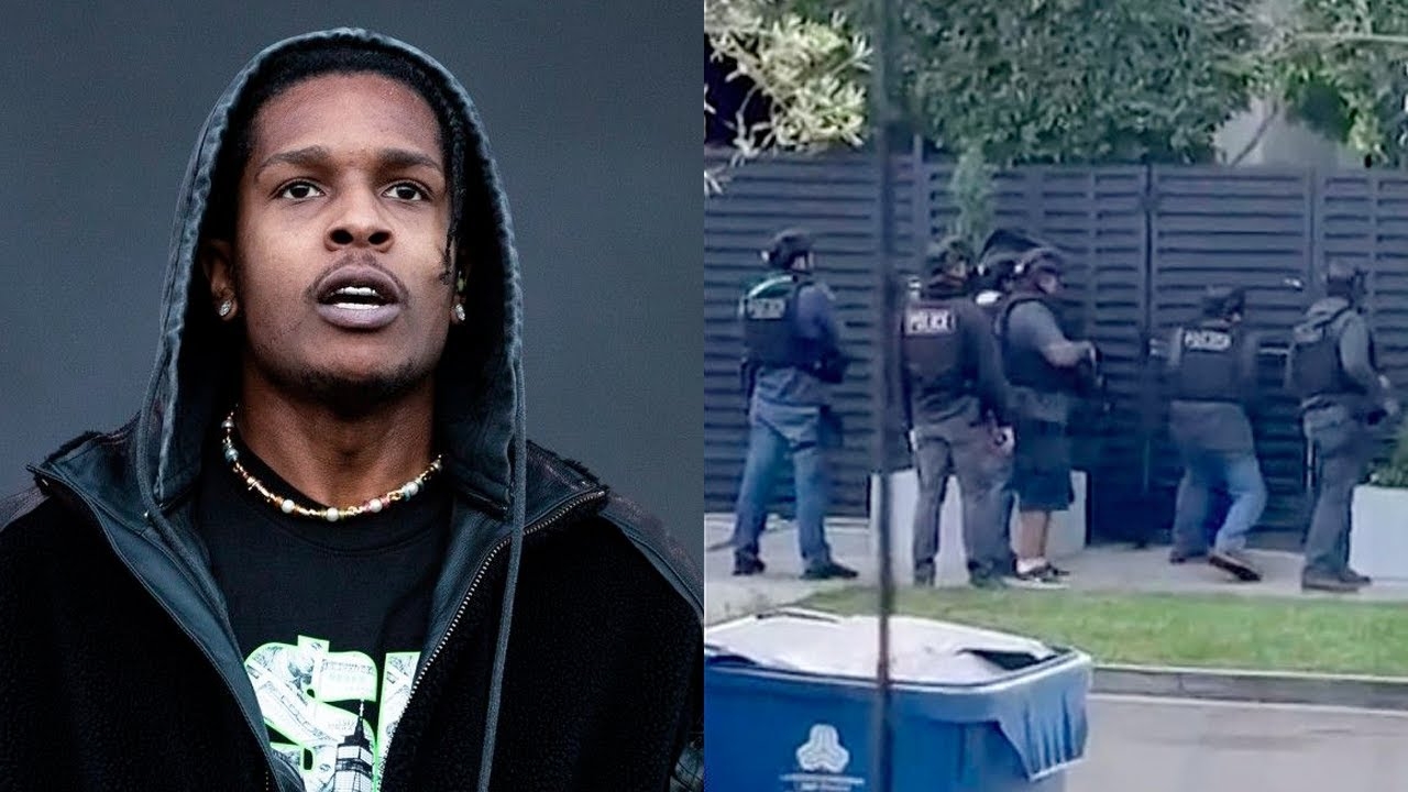 Rapper A$AP Rocky Charged in Hollywood Shooting! #shorts