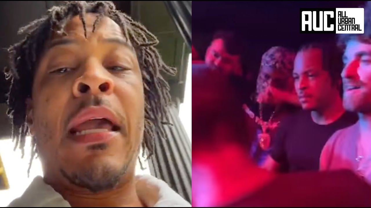 T.I. Responds After  Having To K.O. Man That Kissed Him In Club