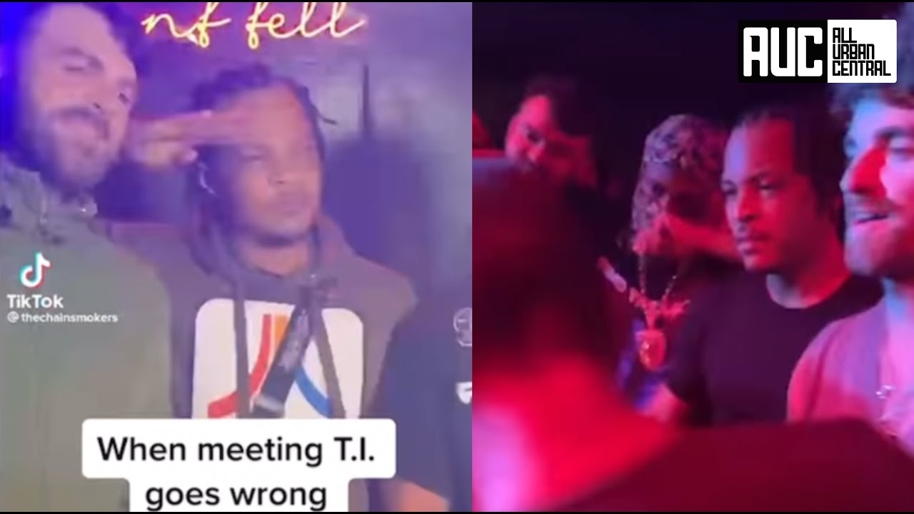 T.I. KO's Dude For Kissing Him On Cheek In Club